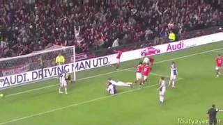 Dimitar Berbatov 5 goals vs Blackburn The Best [upl. by Hsejar]