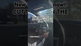 FULL VIDEO ON MY PG RN cuttingup inthehood dodgecharger 2ndgen 🔥🔥 ROAD TO 500subs🔥 [upl. by Gwenneth611]