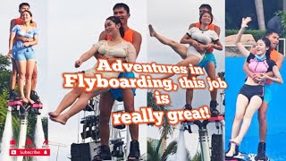 Adventures in Flyboarding this job is really great mspkr2 [upl. by Blase254]