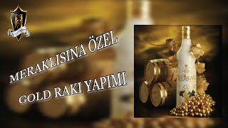 Gold Rakı Nasıl Yapılır  Özel Tarif [upl. by Alekat556]