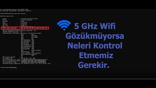 5GHz WiFi’yi görmüyor fakat 24GHz’i görüyor ise Nedeni [upl. by Eeryn]