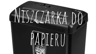 Niszczarka Fellowes Cross Cut 15L [upl. by Idnas]