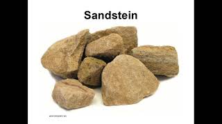 Gestein 003 Sandstein [upl. by Idonna]