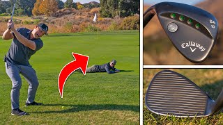 Phil Mickelson 64 Degree Only Challenge [upl. by Nylesoy]