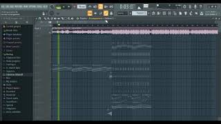 Ignorantes  Bad Bunny ft Sech remake flp instrumental [upl. by Naols]