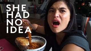 4X NUCLEAR SPICY KOREAN NOODLE CHALLENGE ft Anne Curtis Smith [upl. by Safire972]