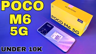 Experience the Look Poco M6 5G Unboxing amp Features ⚡ Under 10000 5G Smartphone [upl. by Gary598]