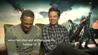 sebastian stan and anthony mackie humour pt 3 [upl. by Yelroc386]