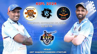 KSPL  2024  BENGALURU SHOURYAS VS CHIKKABALLAPUR CHAMPIONS  MATCH  13 [upl. by Fillian]