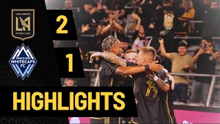 LAFC vs VANCOUVER 21 Game highlight  All Goals [upl. by Ahsieyn]