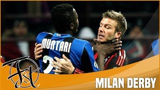 The dirty side of Milan Derby Fights Red Cards Dives amp Fouls [upl. by Reivilo988]