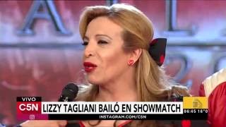 C5N  Showmatch Bailó Lizzy Tagliani [upl. by Hsreh]