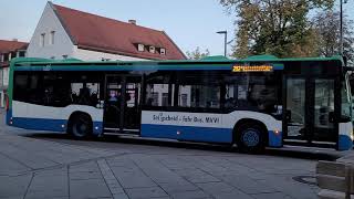 Garching bei München Münchener Straße MVV bus on route 292 [upl. by Laurent]