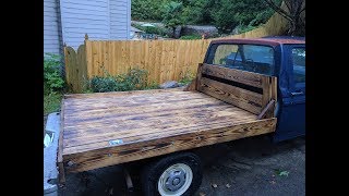 DIY Wood Truck Bed [upl. by Oznol]