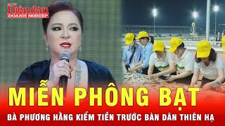 CEO Phương Hằng công khai kiểm tiền ủng hộ trước hàng ngàn khán giả  Tin tức 24h [upl. by Letta]