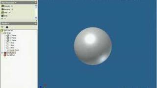 Autodesk Inventor 11 tutorial 22 quotSplit Linequot [upl. by Eidoc30]