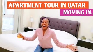 I Moved to Doha QatarAPARTMENT TOURThe cost of living in Qatar  Frashia wokabi [upl. by Allesor]