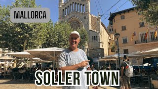 The TOWN of SOLLER August 2024 Mallorca [upl. by Pardoes]