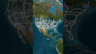 How Highways are Numbered 🚗 US Interstate Highways 🇺🇸 [upl. by Adnovoj]