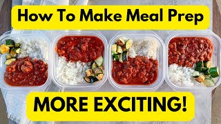 7 MEAL PREP tips amp tricks YOU NEED TO KNOW How to Stop Making Boring Food [upl. by Jobey271]