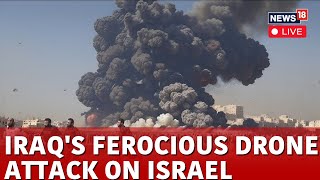 Israel Vs Iraq War Live  Iraq Attacks On Israel Live  Israel News Live  Israel Lebanon War  N18G [upl. by Revlis]