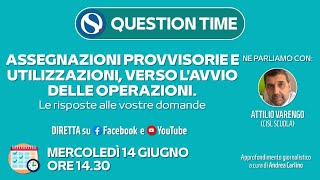 Assegnazioni provvisorie e utilizzazioni si parte Dal 15 giugno al 5 luglio le domande [upl. by Hareenum]