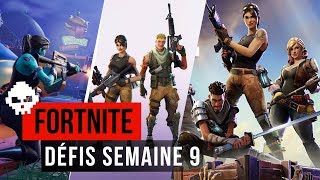 Fortnite  Défis semaine 9 Suivre la carte au trésor de Shifty Shafts [upl. by Shwalb558]