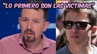 Pablo Iglesias reacciona a la DIMISIÓN DE IÑIGO ERREJÓN POR AGRESIONES MACHISTAS [upl. by Knut995]