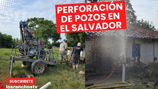 Perforación de pozos en El Salvador 🇸🇻 [upl. by Eemia]