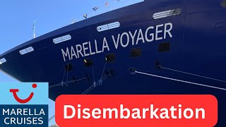 Marella  Voyager  Disembarkation  Palma [upl. by Atthia]