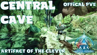 Central Cave Tour  Artifact of the Clever  Ark Survival Ascended  Official PVE [upl. by Ainessej]