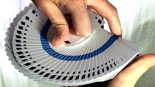 ОБУЧЕНИЕ КРАСИВОМУ ВЕЕРУ С КАРТАМИ  Waterfall fan tutorial [upl. by Donegan]