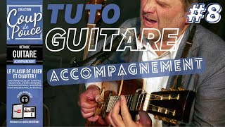 APPRENDRE LA GUITARE ACCOMPAGNEMENT 8  la pompe brassens [upl. by Wagner]