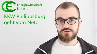 31122019 Kernkraftwerk Philippsburg geht vom Netz [upl. by Lyj458]