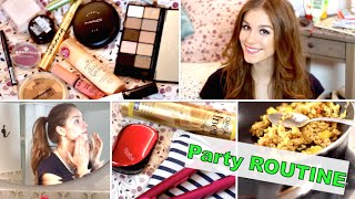 Party ROUTINE ♡ Glam Look  Abendroutine danach [upl. by Jonis]