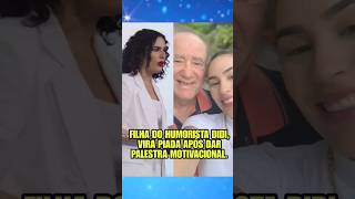 Filha de Renato Aragão vira coach motivacional e internautas detonam a atriz [upl. by Alarick974]