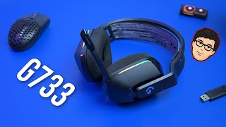 BAGUS Tapi Masih KURANG  Review JUJUR Logitech G733 Lightspeed [upl. by Nnylyaj]