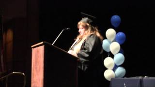 Medical Assistant Graduates Commencement Speach  Charter College [upl. by Anilocin975]