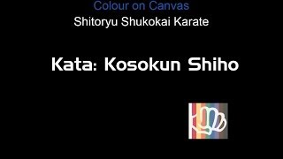 Shitoryu Shukokai Kata Kosokun Shiho [upl. by Artied]