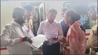 Railway Minister  rail mantri at station of karjatkjt BB div csmt cR  kus [upl. by Derril]