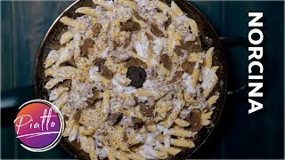 Pasta alla NORCINA ❤️  Ricetta ORIGINALE e TRADIZIONALE  Pasta con TARTUFO [upl. by Aiepoissac]