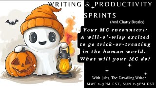 Spooky Season Friday Writing Productivity Picture Poll and Chats for Oct 11 2024 [upl. by Lenwood]