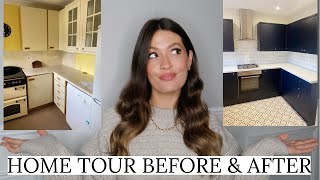 HOUSE TOUR BEFORE amp AFTER  HOME RENOVATION [upl. by Aihseken]