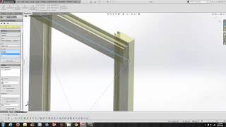 SOLIDWORKS 2014 – Weldment Profiles [upl. by Alilad965]