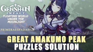 Genshin Impact Great Amakumo Peak Puzzles Solution [upl. by Lynne]