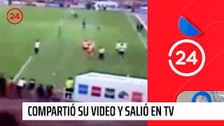 Compartió su video y salió en TV  24 Horas TVN Chile [upl. by Eejan588]