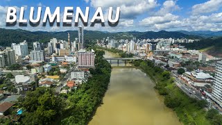 Conheça a linda historia e cidade de Blumenau em Santa Catarina em 4k [upl. by Ymas]