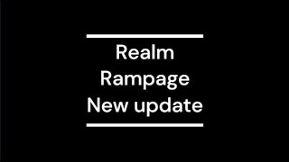 NEW REALM RAMPAGE UPDATE SHOWCASE [upl. by Eladnwahs]