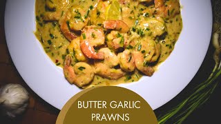 RESTAURANT style Butter Garlic Prawns [upl. by Semaj]