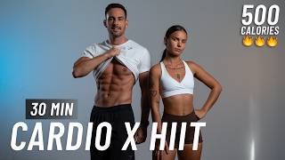 30 MIN CARDIO HIIT WORKOUT  ALL STANDING  Full Body No Equipment No Repeats [upl. by Elyod127]